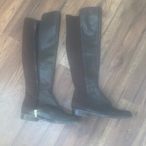 Brown leather boots size 6 MARC FISHER